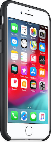 Apple Silicone Case Back Cover Silicone Black (iPhone SE 2022/2020)