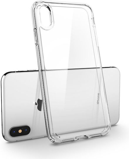 Spigen Ultra Hybrid Umschlag Rückseite Kunststoff Transparent (iPhone X / Xs)