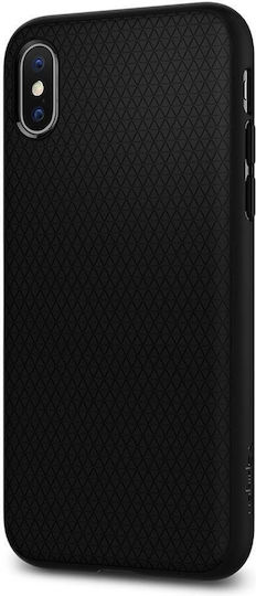 Spigen Liquid Air Back Cover Σιλικόνης Μαύρο (iPhone X / Xs)