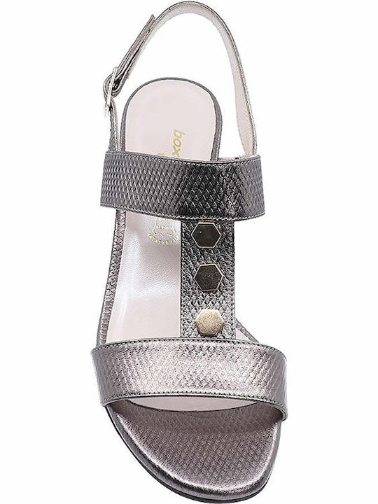 Leder Sandalen Anatomisch Bronze