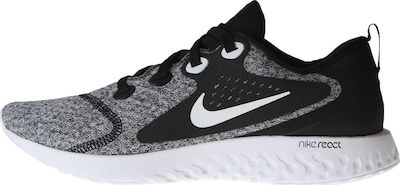 nike legend react black red