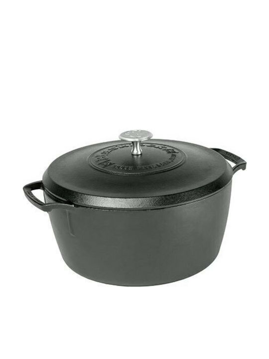 Lodge Blacklock Βαθιά Κατσαρόλα από Μαντέμι 5.5lt / 28cm