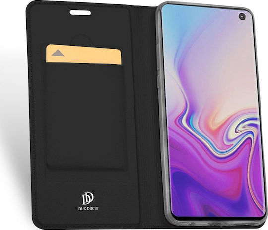 Dux Ducis Skin Pro Book Δερματίνης Μαύρο (Galaxy S10)