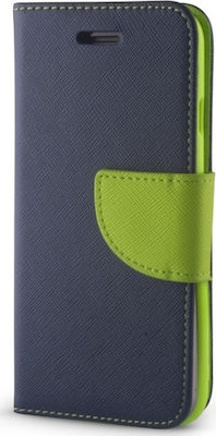 Fancy Diary Samsung Galaxy J3 2016 Navy / Lime