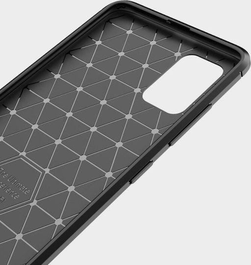 Hurtel Back Cover Σιλικόνης Μαύρο (Galaxy A71)