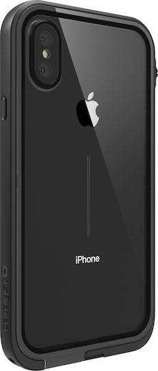 Catalyst Wasserdichte Handyhülle 360 Vollschutz Kunststoff 2mm Wasserdicht Schwarze iPhone X / Xs