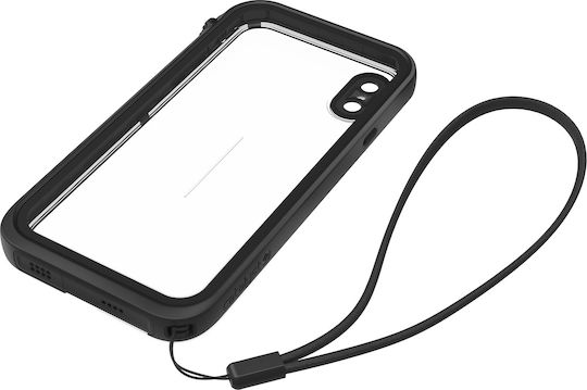 Catalyst Wasserdichte Handyhülle 360 Vollschutz Kunststoff 2mm Wasserdicht Schwarze iPhone X / Xs