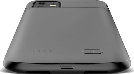 Battery Pack Back Cover Πλαστικό Μαύρο (iPhone 11 Pro)