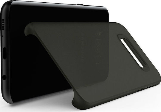 Spigen AirSkin Back Cover Plastic 0.36mm Negru (Galaxy S8+)