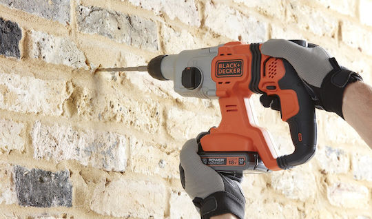Black & Decker Impact Demolition Hammer Battery 18V Solo with Chuck SDS Plus BCD900B