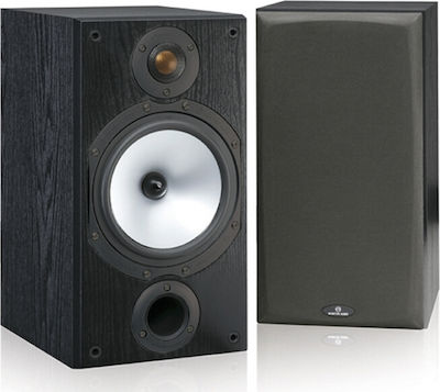 Monitor Audio MR2 Hi-Fi-Lautsprecherpaar Buch selbst 100W 2 Anzahl von Fahrern B18.5xT25xH35cm Schwarz