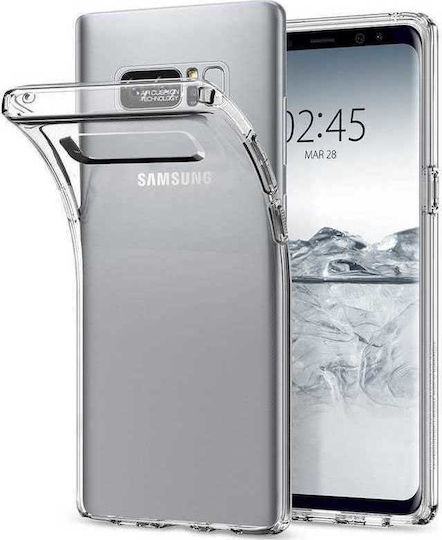 TPU Back Cover Σιλικόνης 0.3mm Διάφανο (Galaxy Note 8)