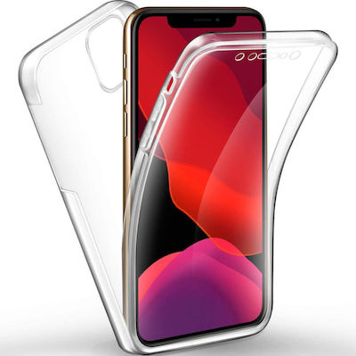 Forcell Acoperire completă 360 Silicon Transparent (iPhone 11 Pro)