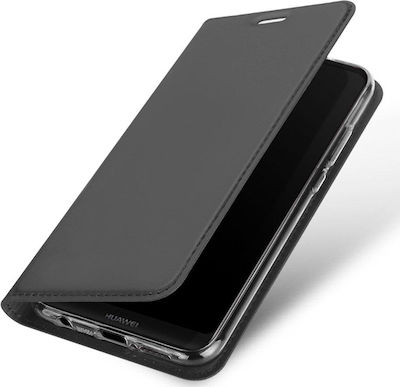 Dux Ducis Skin Pro Series Synthetic Leather Book Black (Huawei Y6 2018)