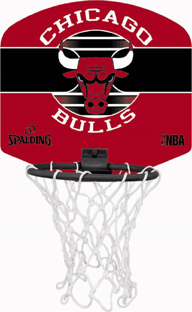 Spalding NBA MicroMini Chicago Bulls 77649Ζ1 Μπασκέτα με Ταμπλό