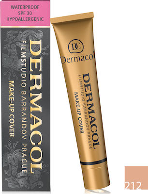 Dermacol Make Up Cover Waterproof SPF30 Flüssiges Make-up 212 30ml