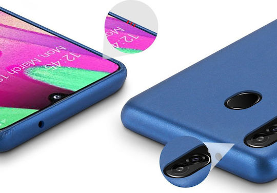 Dux Ducis Skin Lite Umschlag Rückseite Synthetisches Leder Blau (Galaxy A40)