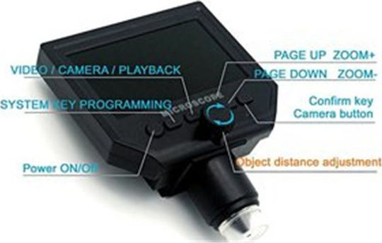 KKmoon G600 Digital with Monitor Microscope 1-600x