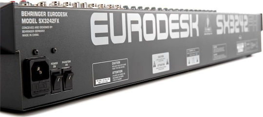 Behringer SX3242FX Аналогова конзола 32 канала с Фантомно захранване & 24 XLR входа
