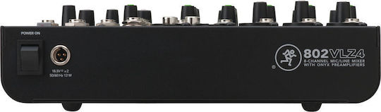 Mackie 802 VLZ4 3 XLR Inputs