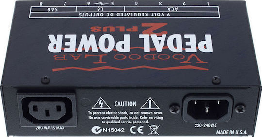 Voodoo Lab Power 2 Plus Τροφοδοτικό Πεταλιών Ηλεκτρικής Κιθάρας