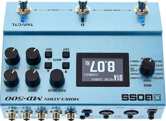 Boss MD-500 Πολυεφέ Effect Modulation Ηλεκτροακουστικών Οργάνων, Ηλεκτρικής Κιθάρας και Ηλεκτρικού Μπάσου