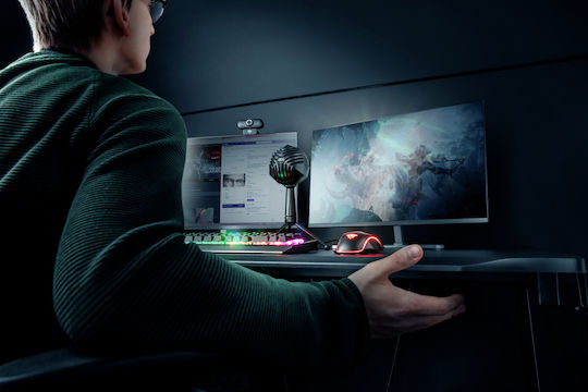 Trust GXT 248 Luno Микрофон USB Настолен за Вокали в Черен Цвят