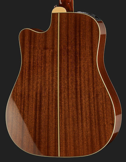 Takamine Полуакустичен Акустична китара Pro Series P4DC Dreadnought Отрязана Естествено