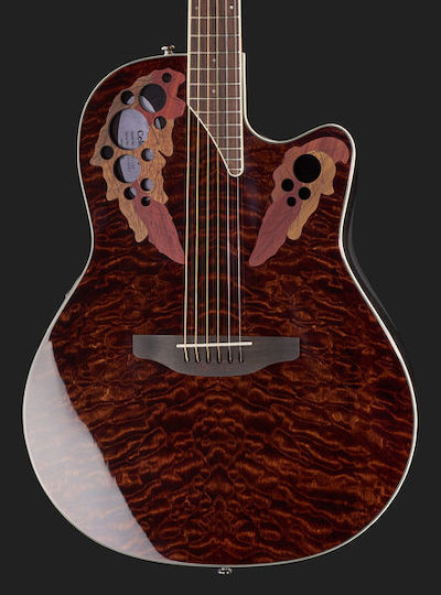 Ovation Ηλεκτροακουστική Κιθάρα Celebrity Elite CE48P-TGE Cutaway Sunburst