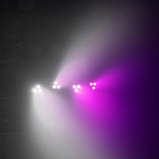 Max Audio Φωτορυθμικό LED PAR DMX ParBar 4-Way RGB