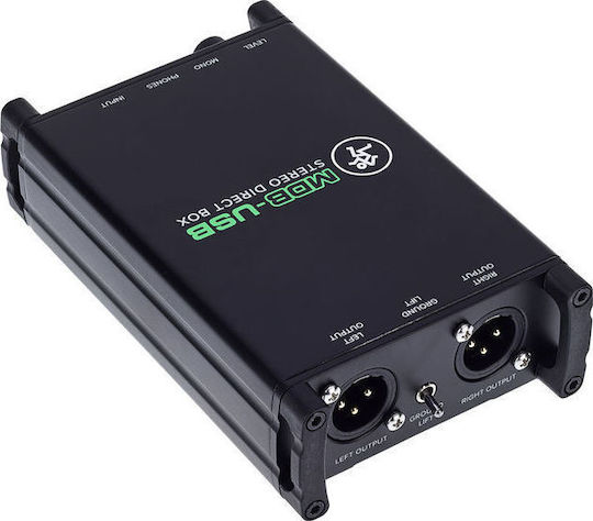 Mackie MDB-USB Παθητικό DI Box 2 Καναλιών