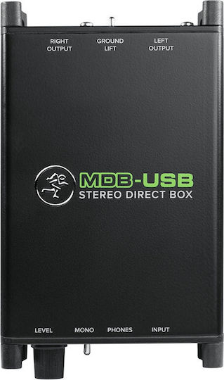 Mackie MDB-USB Passive 2 Channel DI Box