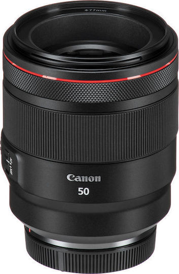 Canon Full Frame Camera Lens RF 50mm f/1.2L USM Fixed for Canon RF Mount Black