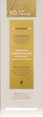 Korres Abyssinia Superior Gloss Colorant 9.0 Ξανθό Πολύ Ανοιχτό 50ml