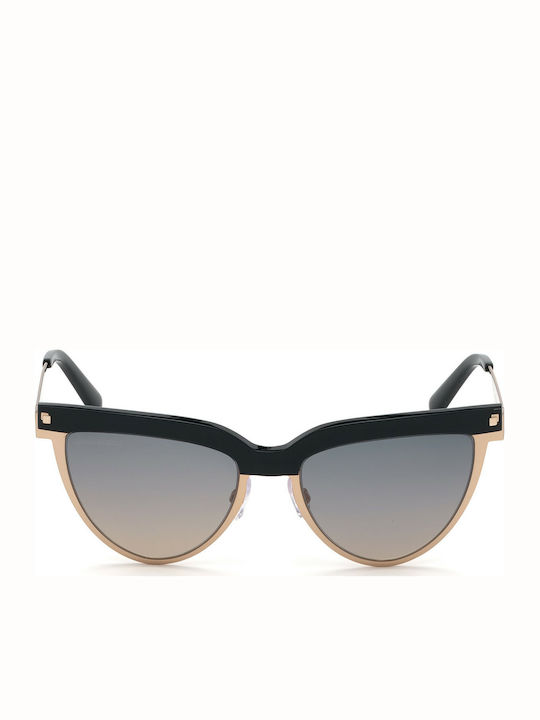 Dsquared2 Women's Sunglasses with Gold Metal Frame DQ0302 28B