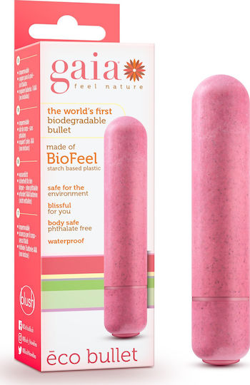 Gaia Vibrator Geschoss 9cm Coral