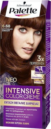 Palette Intensive Color Creme Боя За Коса 6.68 Ефектно Шоколадово 50ml