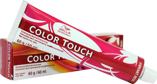 Wella Color Touch Rich Naturals Προσωρινή Βαφή Μαλλιών Χωρίς Αμμωνία 2/8 Μαύρο Μπλε 60ml