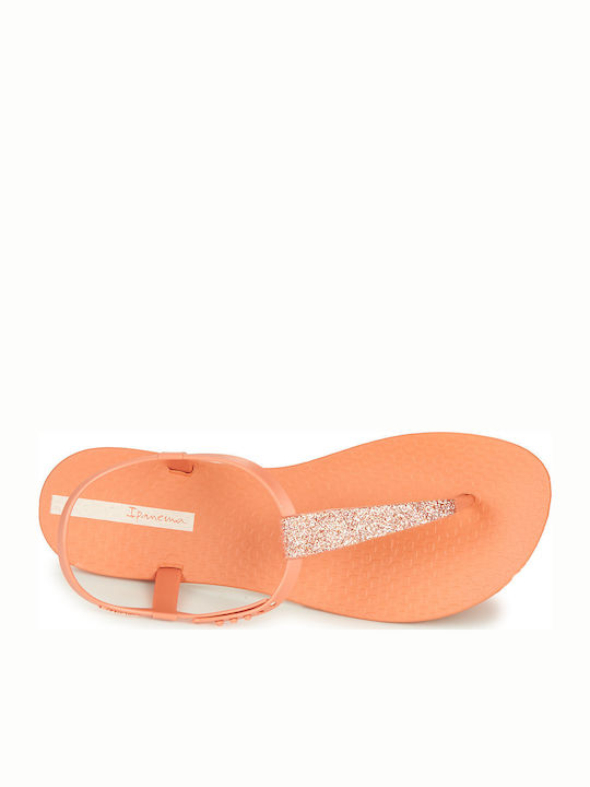 Classic Pop Women's Flat Sandals Anatomic in Orange Color