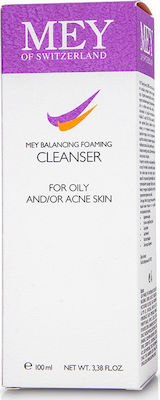 Mey Cleanser For Acne/Oily Skin Anti-Acne Foam for Oily Skin 100ml