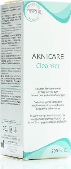 Synchroline Aknicare Gel Καθαρισμού Προσώπου για Ακνεϊκές Επιδερμίδες 200ml