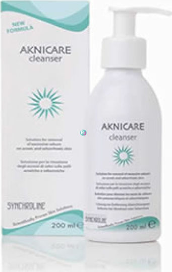 Synchroline Aknicare Gel Καθαρισμού Προσώπου για Ακνεϊκές Επιδερμίδες 200ml