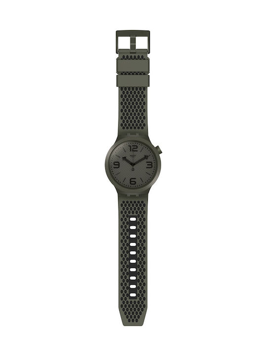 Swatch Big Bold Ceas cu Banda de Cauciuc Swatch Big Bold Ceas cu Banda de Cauciuc