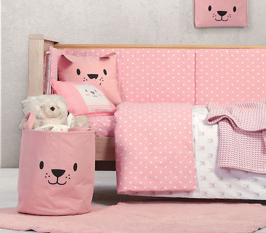 Nef-Nef Homeware Cat Bettumrandungen Klassisch Innerhalb Rosa 40x187cm