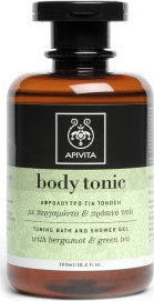 Apivita Tonic Mountain Tea Bubble Bath Gel with Aloe Vera with Essential Oils 75ml