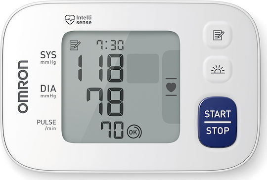 Omron RS4 Electronical Blood Pressure Monitor Wrist with Arrhythmia Detection HEM-6181-E