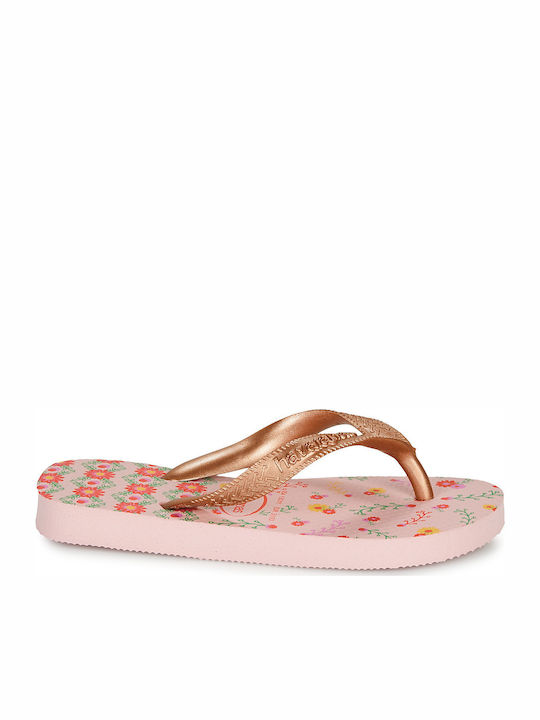 Kids' Flip Flops Gold Kids Flores