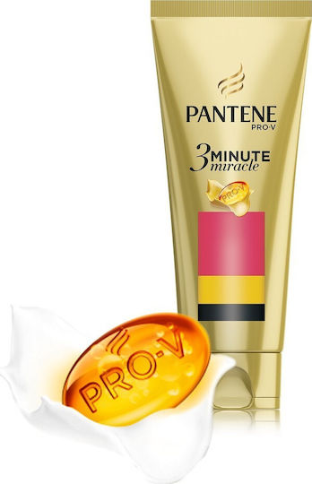 Pantene Pro-V 3 Minute Miracle Color Protect Conditioner Διατήρησης Χρώματος για Βαμμένα Μαλλιά 200ml