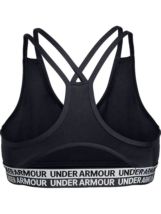 Under Armour HeatGear Παιδικό Μπουστάκι Μαύρο
