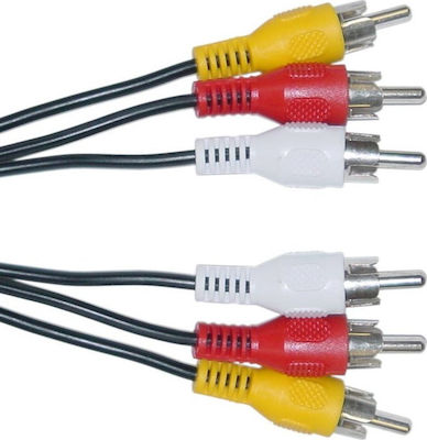 Powertech Cablul Bărbat compozit - Bărbat compozit 5m (CAB-R006)